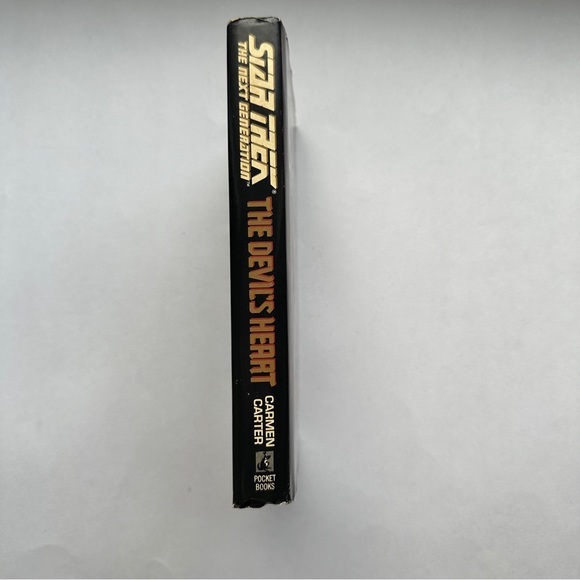 Book: 1993- Star Trek: The Next Generation: The Devil's Heart by Carmen Carter - Picture 3 of 6